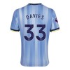 Camisola Tottenham Hotspur Davies 33 Homen Equipamento 2ª 24/25